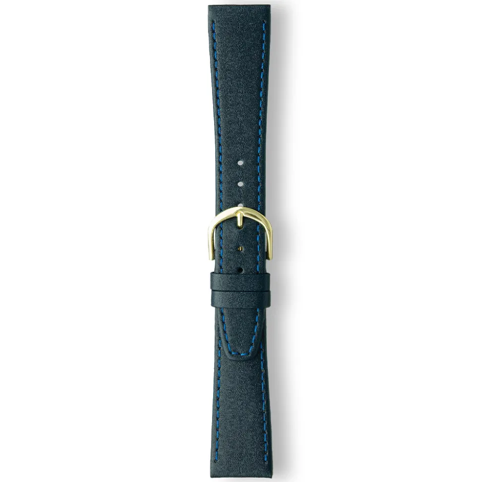 Windsor | Navy Classic Stitched Calf Strap | LS1201/6