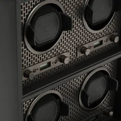 WOLF – Axis 4 Piece Watch Winder Powder Coated 469503