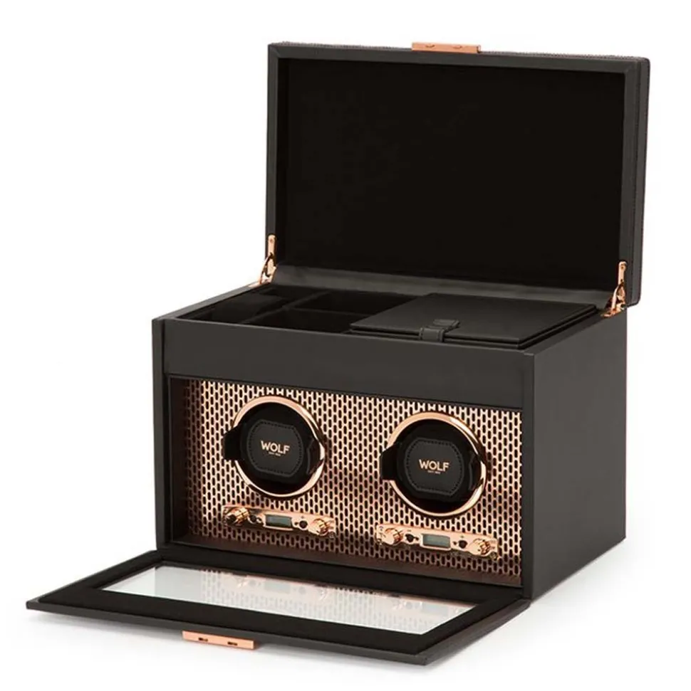 Wolf | Axis Double Winder with Storage Copper | 469316