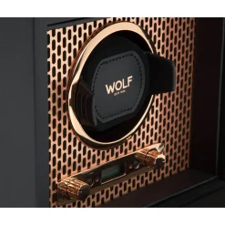 Wolf | Axis Single Watch Winder with Storage | 469216