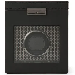 Wolf | Axis Single Watch Winder with Storage | 469203