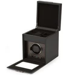 Wolf | Axis Single Watch Winder with Storage | 469203