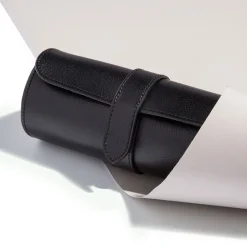 WOLF – Blake Three Watch Roll in Brown 305606