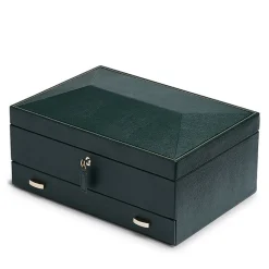 Wolf | British Racing Green 10 Piece Watch Box | 792841