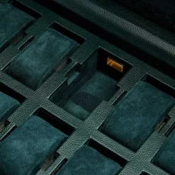 Wolf | British Racing Green 10 Piece Watch Box | 792841