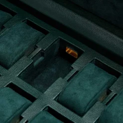 Wolf | British Racing Green 8 Piece Watch Box | 792641