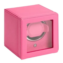 WOLF | Cub Tutti Frutti Pink Watch Winder With Cover | 461190