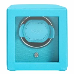 WOLF | Cub Tutti Frutti Turquoise Watch Winder With Cover | 466124