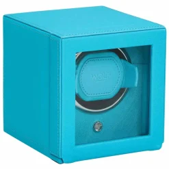 WOLF | Cub Tutti Frutti Turquoise Watch Winder With Cover | 466124