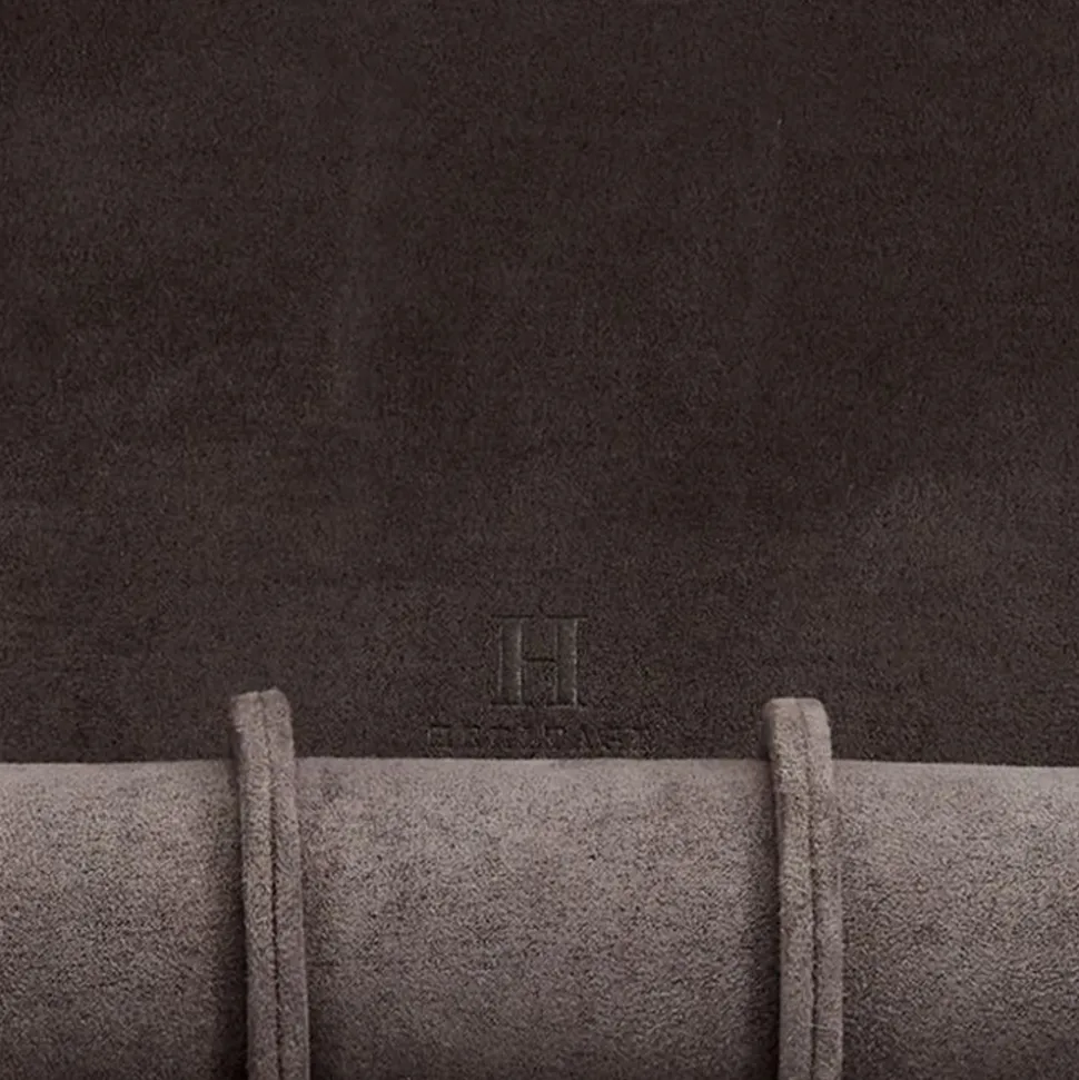 WOLF – Heritage Blake Three Watch Roll in Black 305602