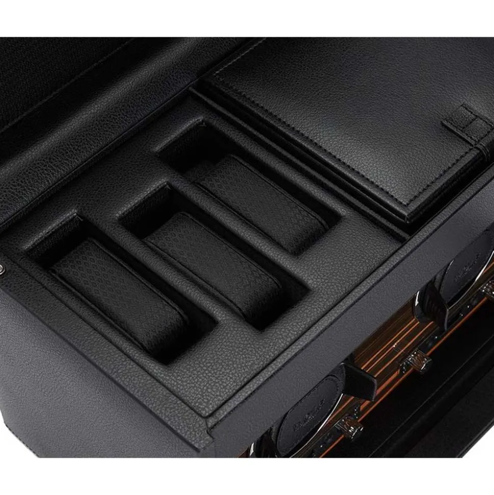 WOLF | Roadster Double Watch Winder With Storage | 457256