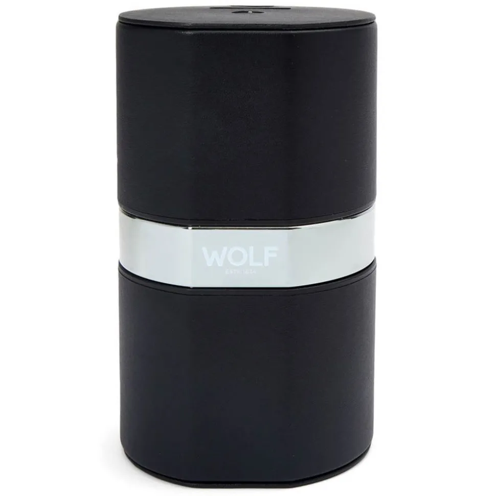 Wolf | The Rocket Black Travel Watch Winder | 543210