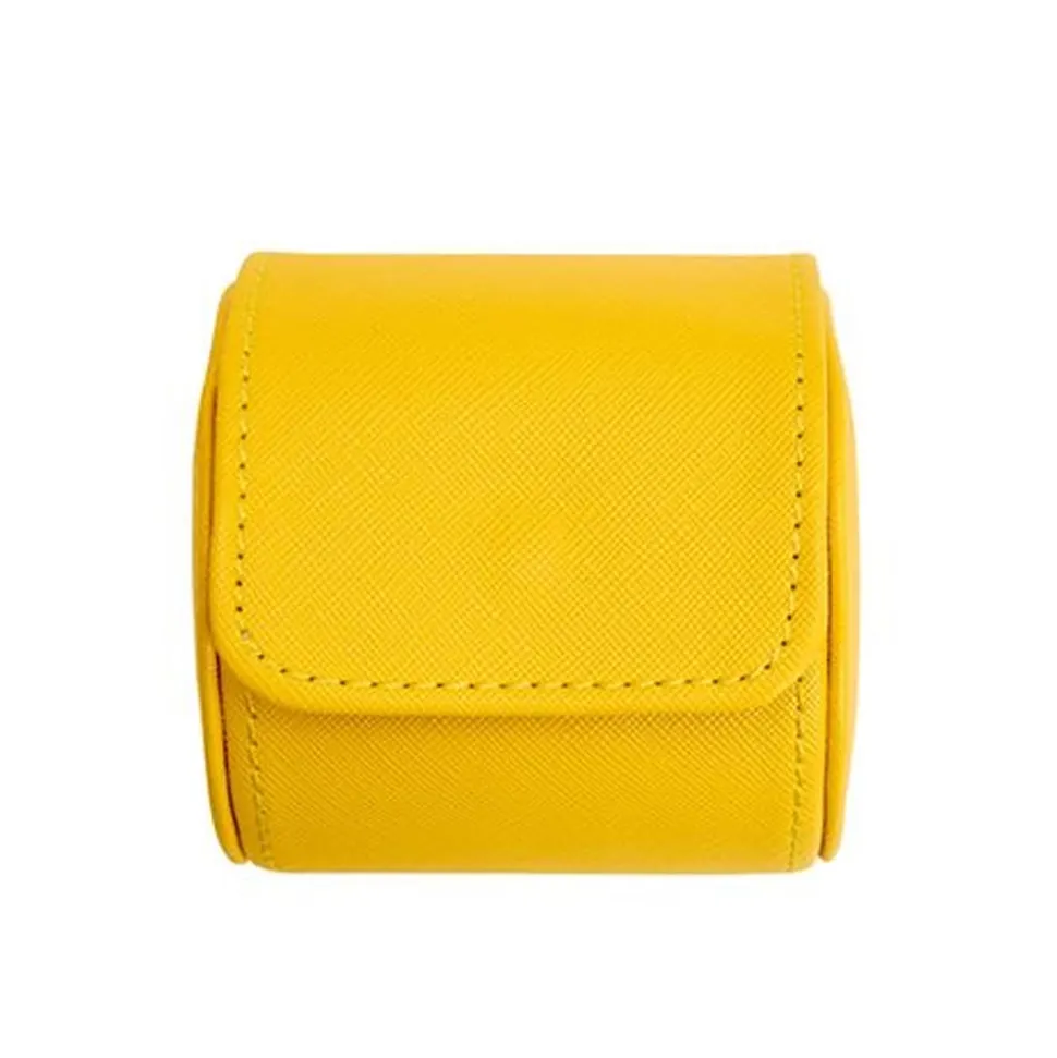 Wolf | Tutti Frutti Single Watch Roll Yellow | 680192