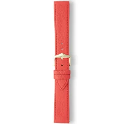 York | Red Soft Calf Anti Allergy Strap | LS1302/8