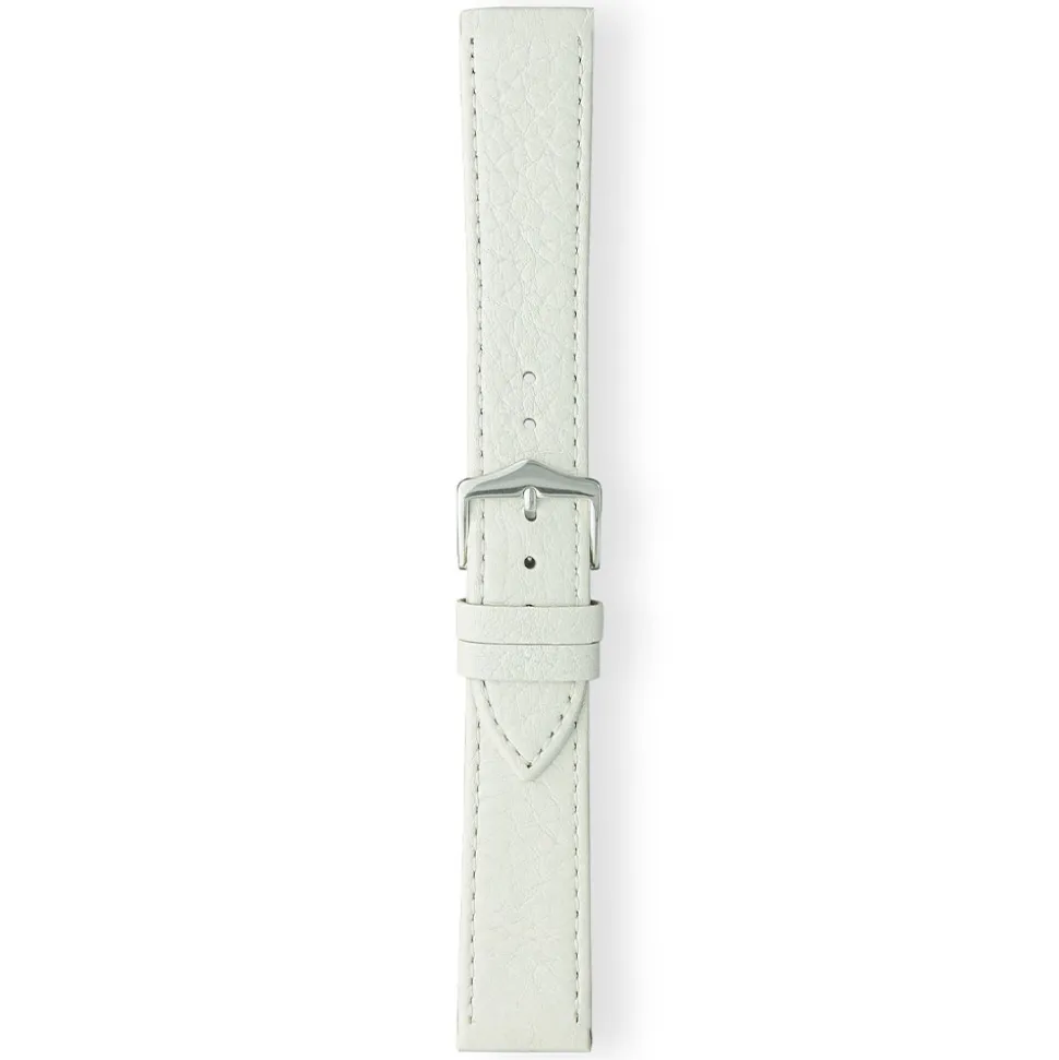 York | White Soft Calf Anti Allergy Strap | LS1302/4