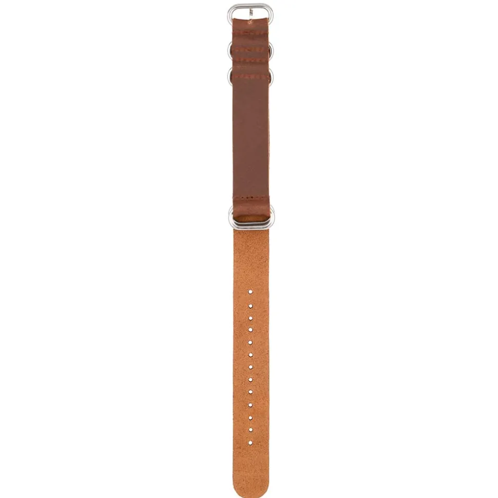 Zulu | Brown Premium Saddle Leather Strap | ZUL04