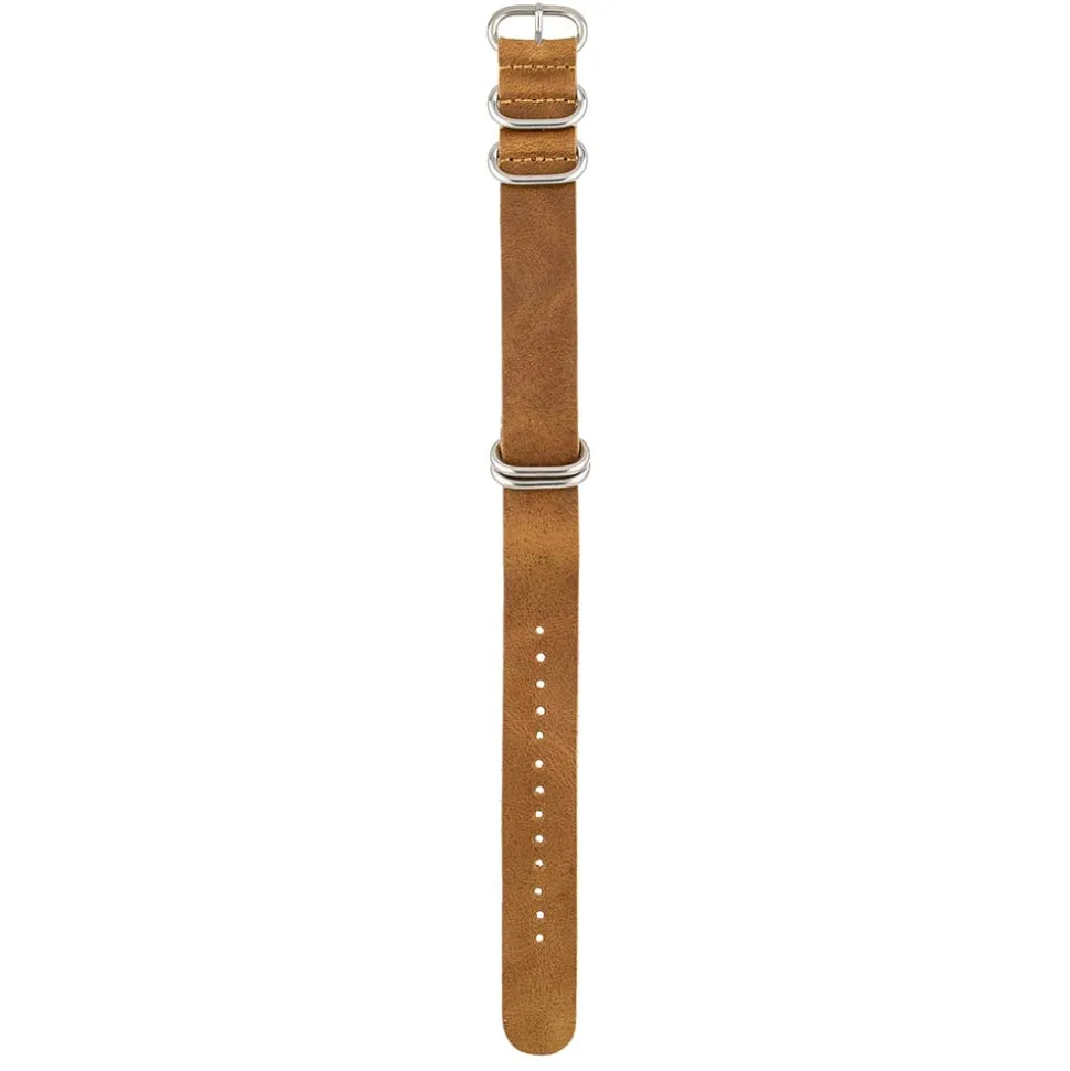 Zulu | Tan Premium Saddle Leather Strap | ZUL05