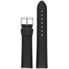 ASKEW Black Padded Leather Watch Strap WH890