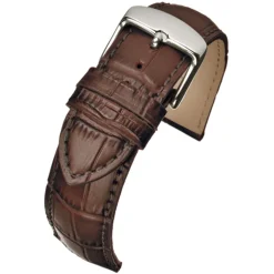 Atherton | Brown Matt Alligator Grain Strap | WH801