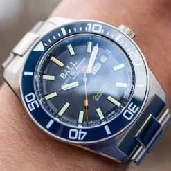 BALL – Engineer Master II Skindiver Heritage Blue Dial DM3308A-S1C-BE