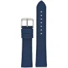 BROMPTON Blue Fabric Watch Strap Stitched Edge WH663