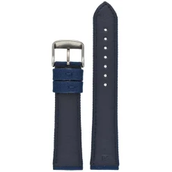 BROMPTON Blue Fabric Watch Strap Stitched Edge WH663