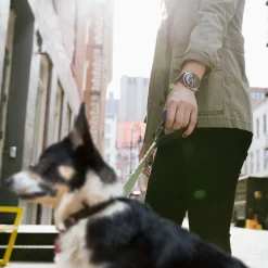 BULOVA – Curv Chronograph Leather Strap Watch 98A155