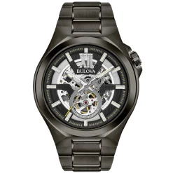 BULOVA – Maquina Skeleton Automatic Bracelet Watch 98A179