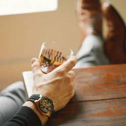 BULOVA – Maquina Skeleton Automatic Watch 98A177