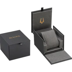 Bulova | Sutton Diamond Bezel Silver Tone Watch | 96R253