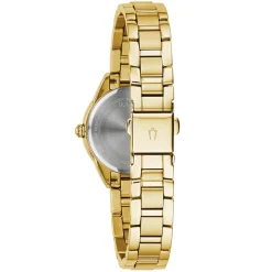 BULOVA – Sutton Gold Tone Women’s Bracelet Watch 97P150