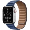 Camden | Navy Magnetic Leather Strap to fit Apple Watch® | APL1106