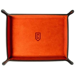 Cased in Time | Valet Tray | Aerospace Orange