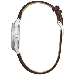 Citizen | Classic Silver Dial Leather Strap | FE1087-28A