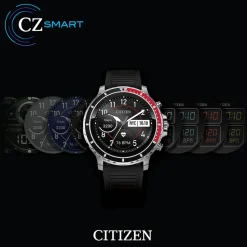 Citizen | CZ Smart Smartwatch Black Silicone Strap | MX0000-07X