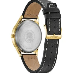 CITIZEN – Gold Tone Casual Strap Watch BV1112-05A