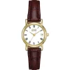 CITIZEN – Gold Tone Leather Strap Watch EW1272-01B