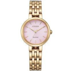 Citizen | L Silhouette Rose Gold Pink Dial Watch | EM0993-82X