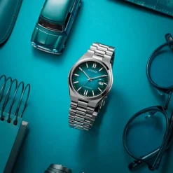 Citizen | Tsuyosa Automatic Turquoise Gradient Dial | NJ0151-88X
