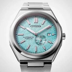 Citizen | Zenshin Automatic Super Titanium Light Blue Dial | NJ0180-80M