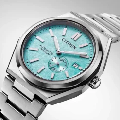 Citizen | Zenshin Automatic Super Titanium Light Blue Dial | NJ0180-80M