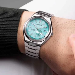 Citizen | Zenshin Automatic Super Titanium Light Blue Dial | NJ0180-80M