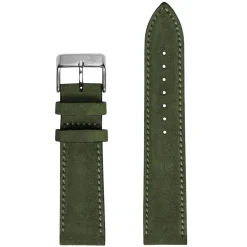 DUCKWORTH PRESTEX – Birch Green Suede Italian Leather Watch Strap 20mm DPBGS20