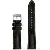 DUCKWORTH PRESTEX – Black Horween Leather Watch Strap 22mm DPBL22