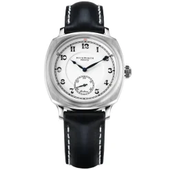 Duckworth Prestex | Bolton ‘Small Seconds’ Black Strap 39mm | D667-02A
