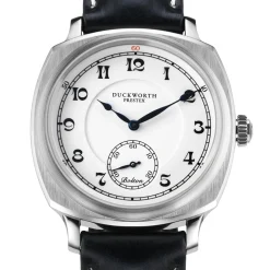 Duckworth Prestex | Bolton ‘Small Seconds’ Black Strap 39mm | D667-02A