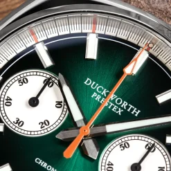 DUCKWORTH PRESTEX – Green Dial Quartz Chronograph 42mm D550-04