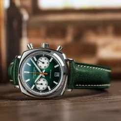 DUCKWORTH PRESTEX – Green Dial Quartz Chronograph 42mm D550-04