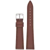 FAUX Brown Vegan Imitation Leather Stitched Watch Strap WH635