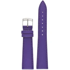 FAUX Purple Vegan Imitation Leather Stitched Watch Strap WH639